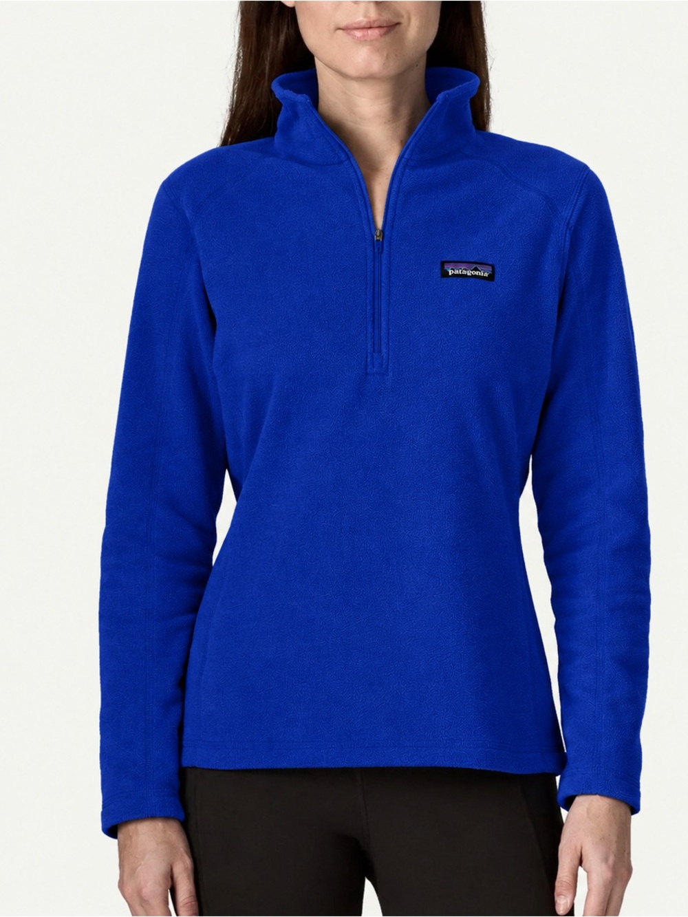 Patagonia Women's Cobalt Blue Half-Zip Fleece Pullover